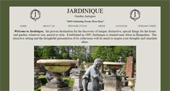 Desktop Screenshot of jardinique.co.uk
